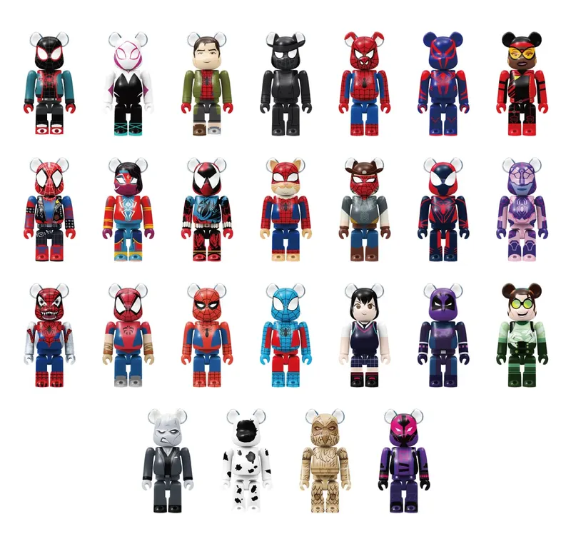 MARVEL『SPIDER-MAN: SPIDER-VERSE』 / Happyくじ「BE@RBRICK」 ラインナップ 4