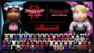 MARVEL『SPIDER-MAN: SPIDER-VERSE』 / Happyくじ「BE@RBRICK」の画像
