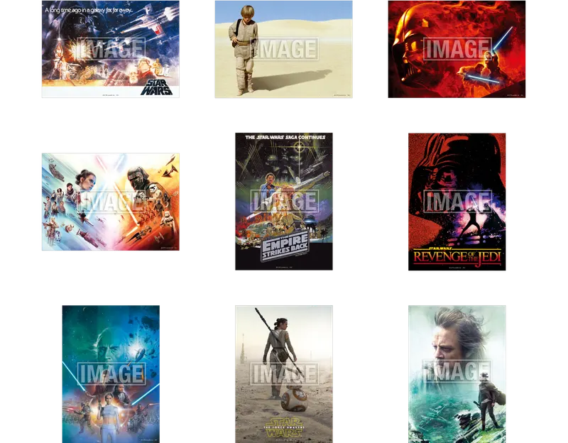 Happyくじ / STAR WARS™ THE SKYWALKER SAGA ラインナップ 5
