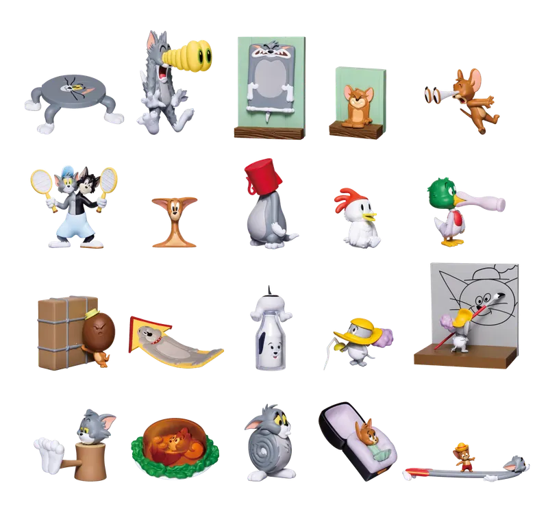 Happyくじ『TOM and JERRY FUNNY ART!』5 ラインナップ 3