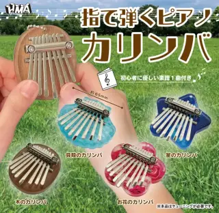 指で弾くピアノ カリンバの画像