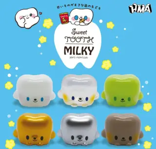 SWEET_TOOTH MILKYソフビマスコットの画像