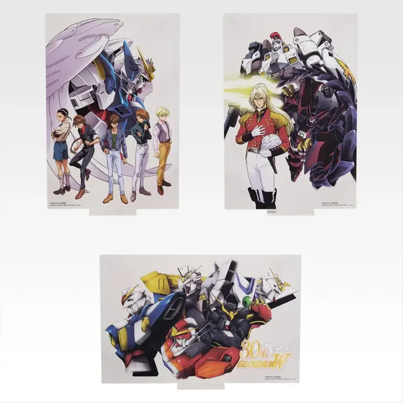 一番くじ 新機動戦記ガンダムW 30th Anniversary ラインナップ 4
