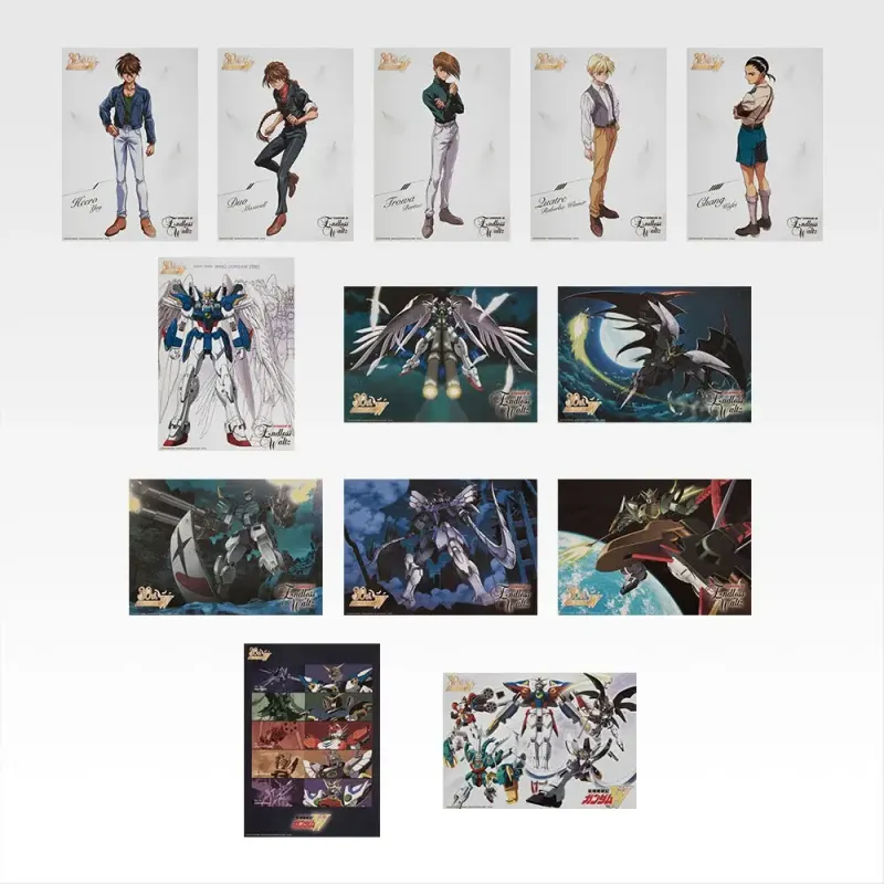 一番くじ 新機動戦記ガンダムW 30th Anniversary ラインナップ 8