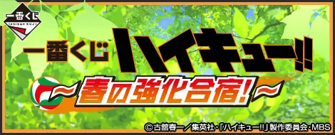 一番くじ ハイキュー!!~春の強化合宿!~(画像)