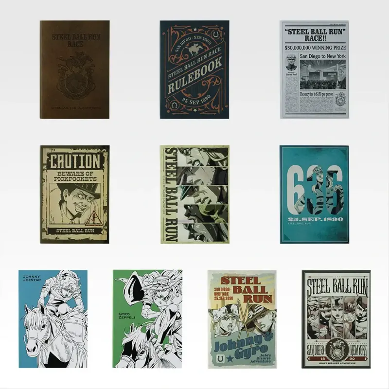 一番くじ ジョジョの奇妙な冒険 STEEL BALL RUN ラインナップ 10