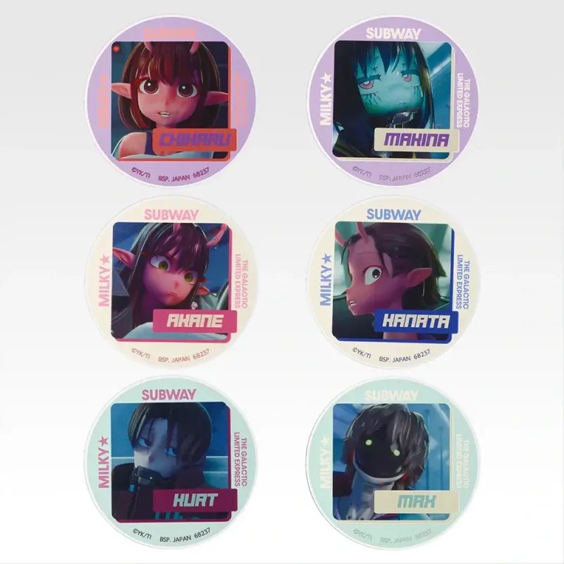 一番くじちょこっと 銀河特急 ミルキー☆サブウェイ ラインナップ 3