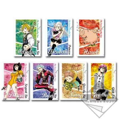 一番くじ 七つの大罪~祝アニメ化!!!~ ラインナップ 4