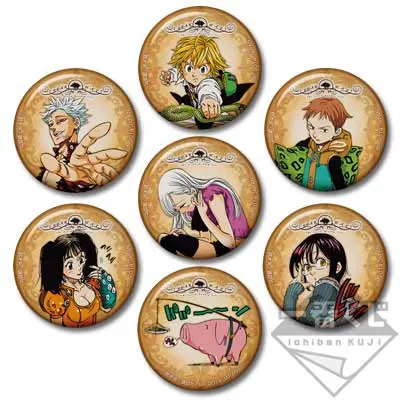 一番くじ 七つの大罪~祝アニメ化!!!~ ラインナップ 5