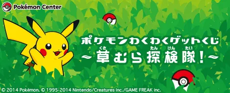 ポケモンわくわくゲットくじ ~草むら探検隊!~(画像)