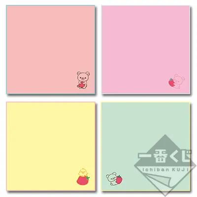 一番くじ リラックマ「ストロベリーパーティー」テーマ ラインナップ 6