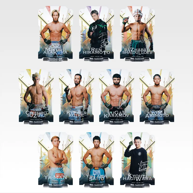 一番くじ RIZIN ラインナップ 2