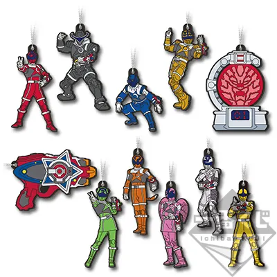 一番くじ 宇宙戦隊キュウレンジャー ラバーコレクション ラインナップ 3