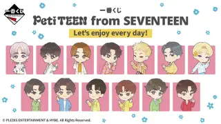 一番くじ PetiTEEN from SEVENTEEN Let's enjoy every day!の画像