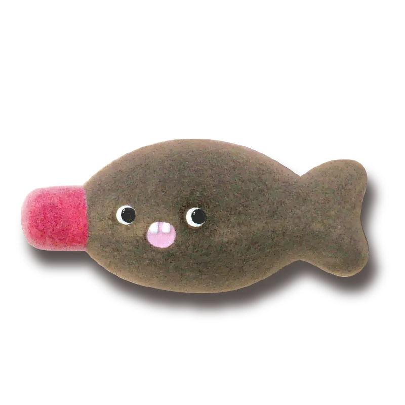 aska.ふわふわフロッキー ボールチェーンマスコット ラインナップ 5