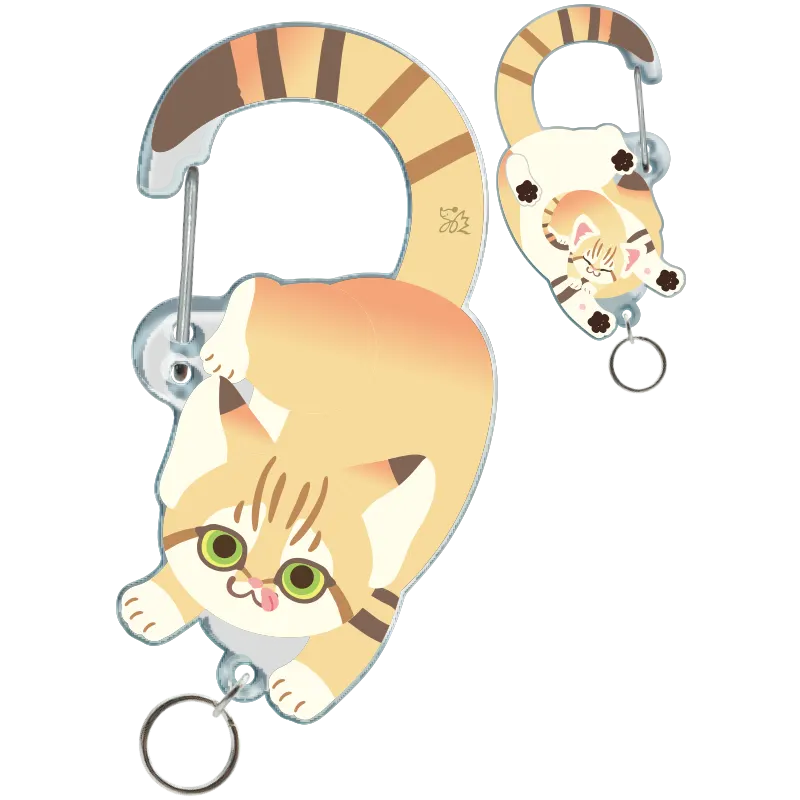 ATC ネコ科のしっぽカラビナ ラインナップ 6