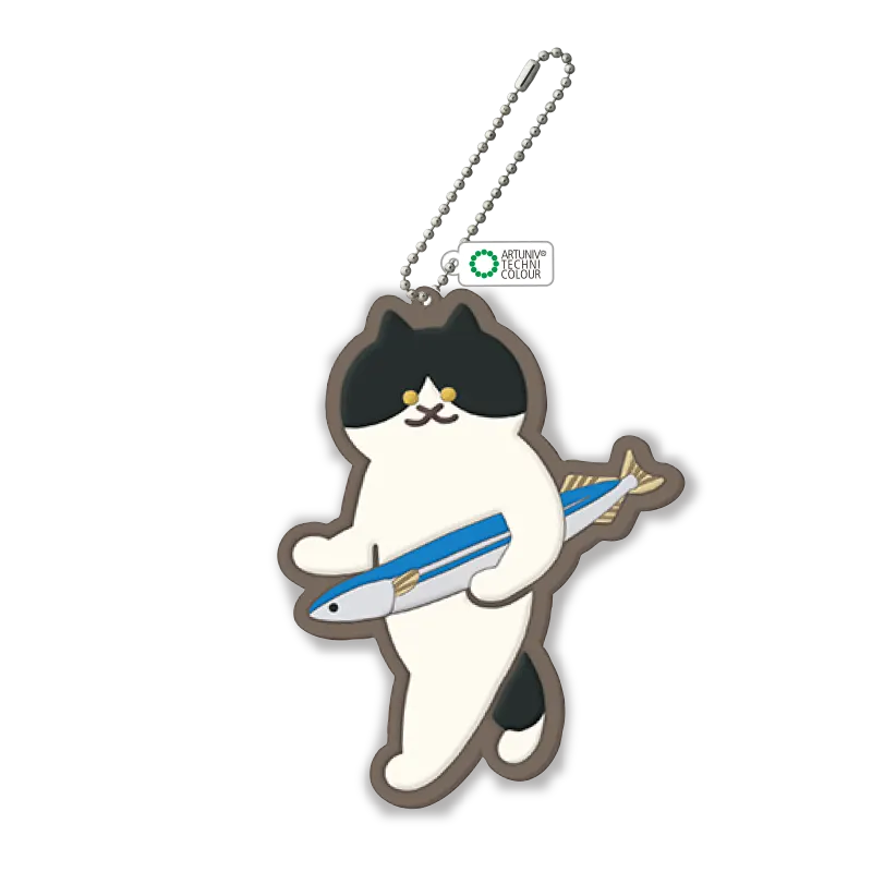 SUIMIN 運ぶねこぷっくりラバーマスコット ラバーマスコット ラインナップ 4