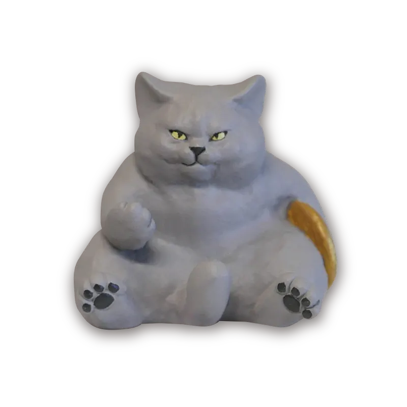 白亜器の猫 フィギュアマスコット ラインナップ 3
