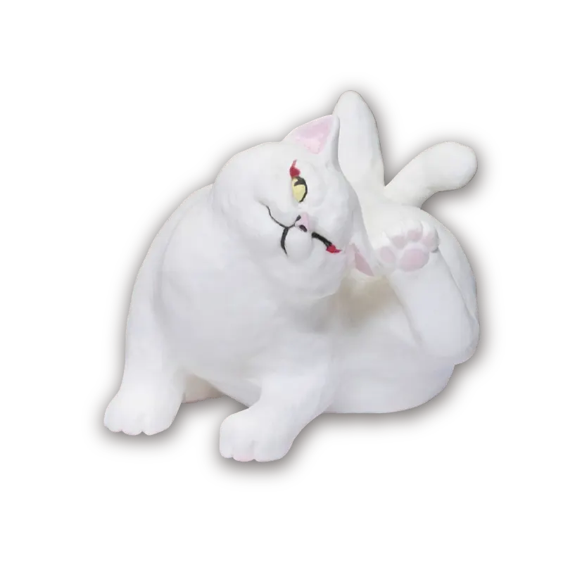 白亜器の猫 フィギュアマスコット ラインナップ 5