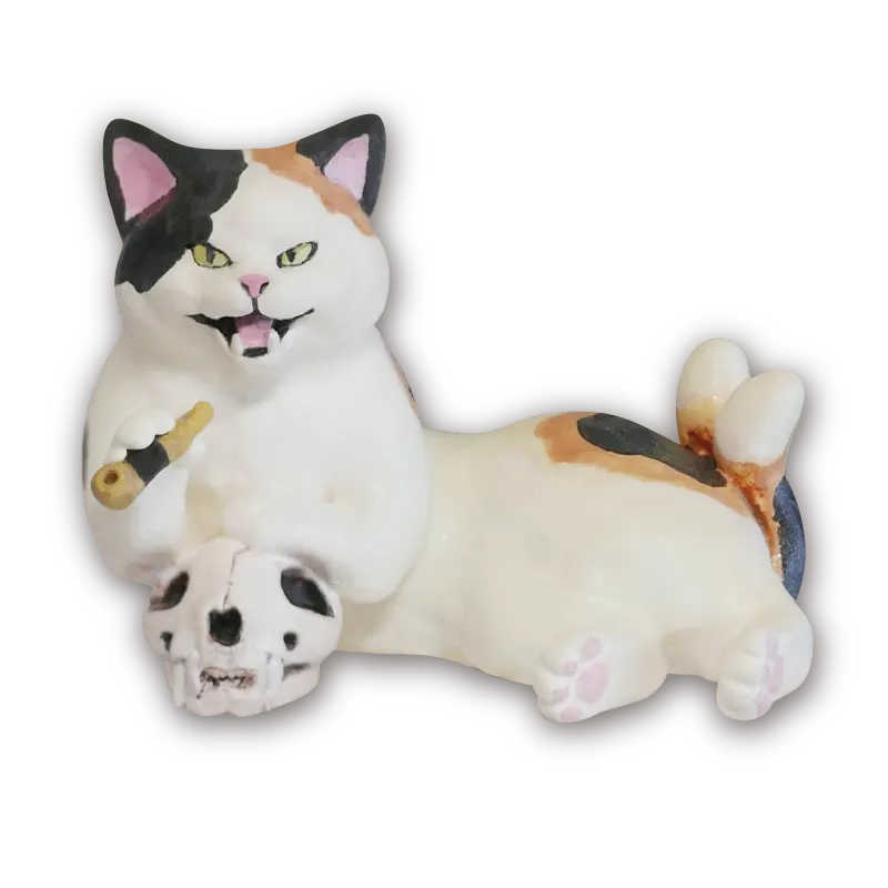 白亜器の猫 フィギュアマスコット ラインナップ 6
