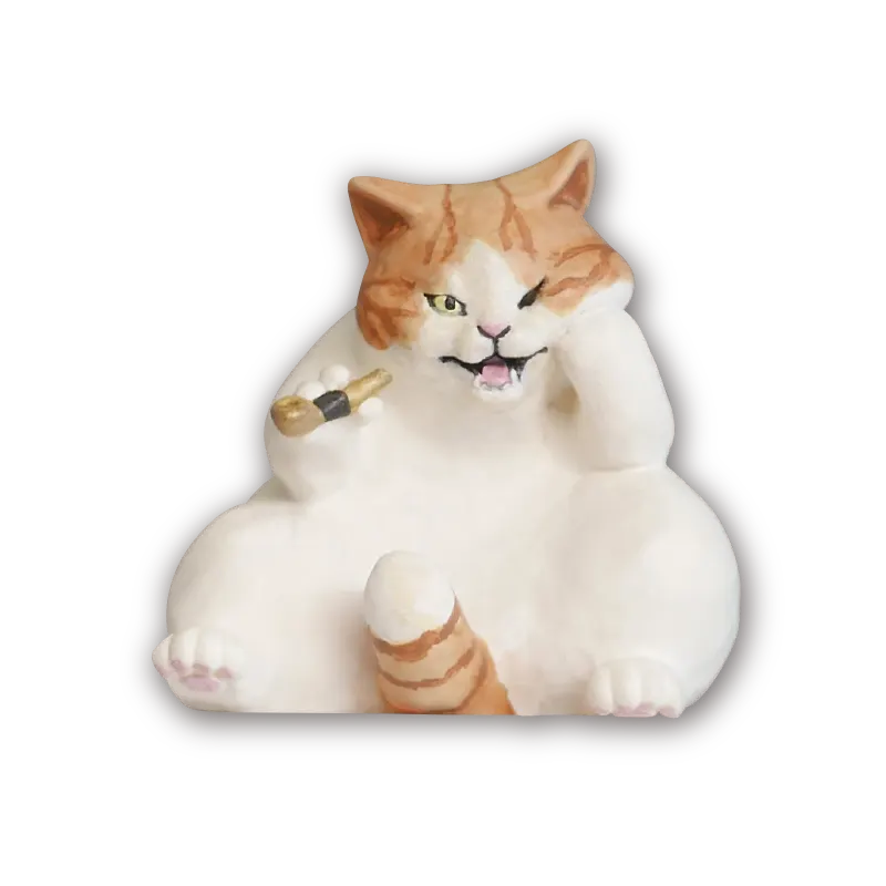 白亜器の猫 フィギュアマスコット ラインナップ 7