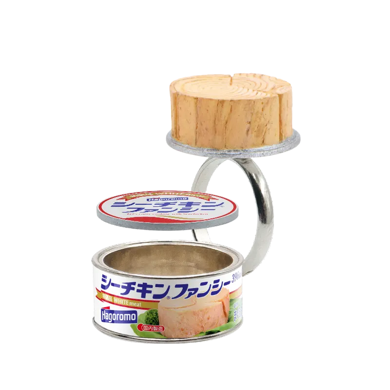 缶詰リングコレクション 缶詰リングと中身リング〈はごろもフーズとサンヨー堂編〉 ラインナップ 2
