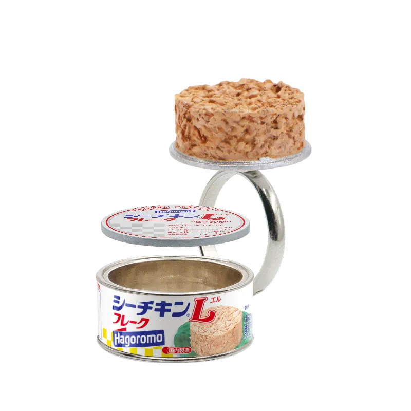 缶詰リングコレクション 缶詰リングと中身リング〈はごろもフーズとサンヨー堂編〉 ラインナップ 3