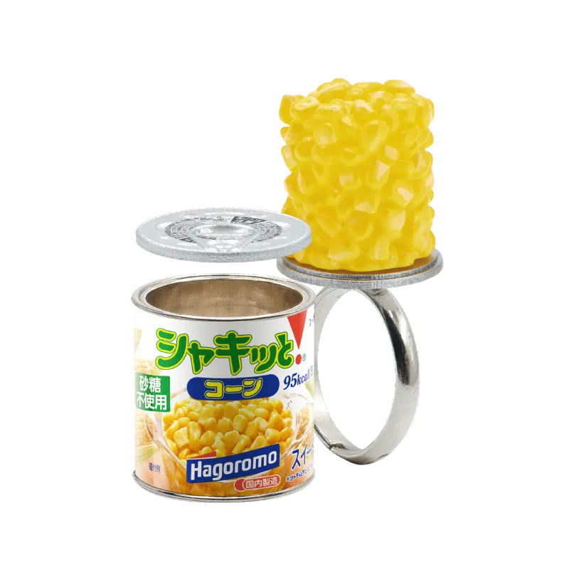 缶詰リングコレクション 缶詰リングと中身リング〈はごろもフーズとサンヨー堂編〉 ラインナップ 4