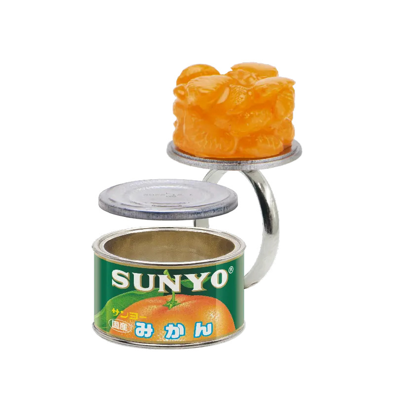 缶詰リングコレクション 缶詰リングと中身リング〈はごろもフーズとサンヨー堂編〉 ラインナップ 5
