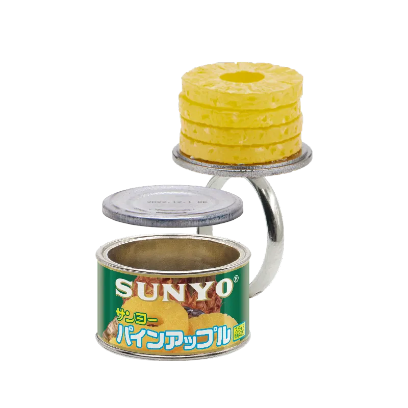 缶詰リングコレクション 缶詰リングと中身リング〈はごろもフーズとサンヨー堂編〉 ラインナップ 7