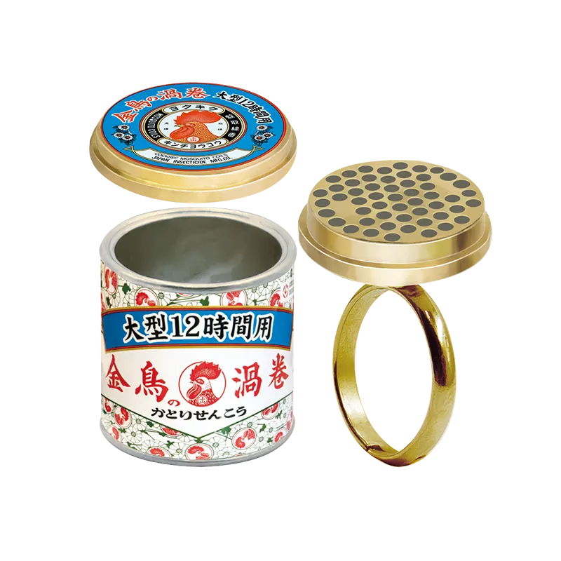 缶詰リングコレクション 金鳥の渦巻<蚊取り線香ペアリング編> ラインナップ 4