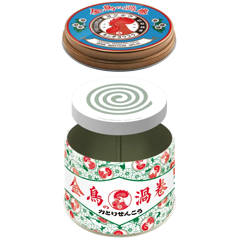金鳥の渦巻 蚊取り線香 メモ缶コレクション ラインナップ 2