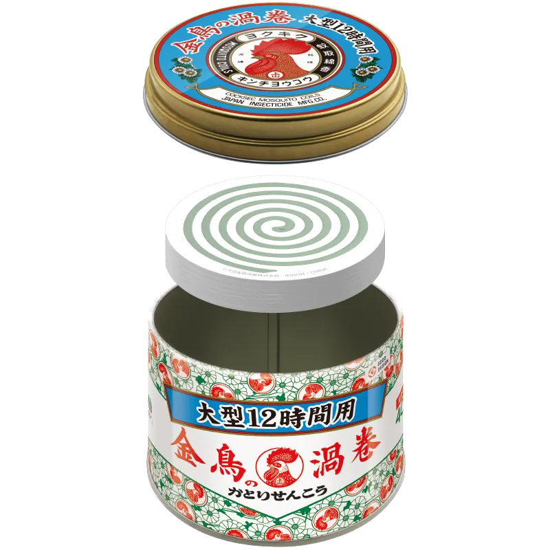 金鳥の渦巻 蚊取り線香 メモ缶コレクション ラインナップ 3