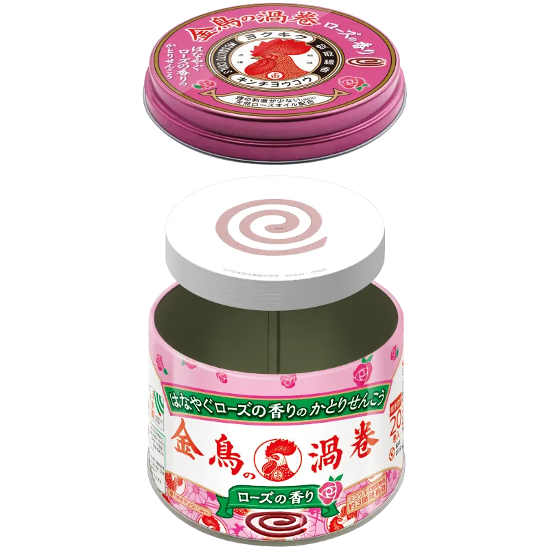 金鳥の渦巻 蚊取り線香 メモ缶コレクション ラインナップ 4
