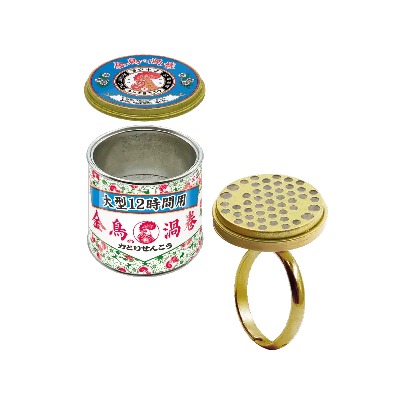 缶詰リングコレクション 金鳥の渦巻＜蚊取り線香ペアリング編2＞ ラインナップ 3