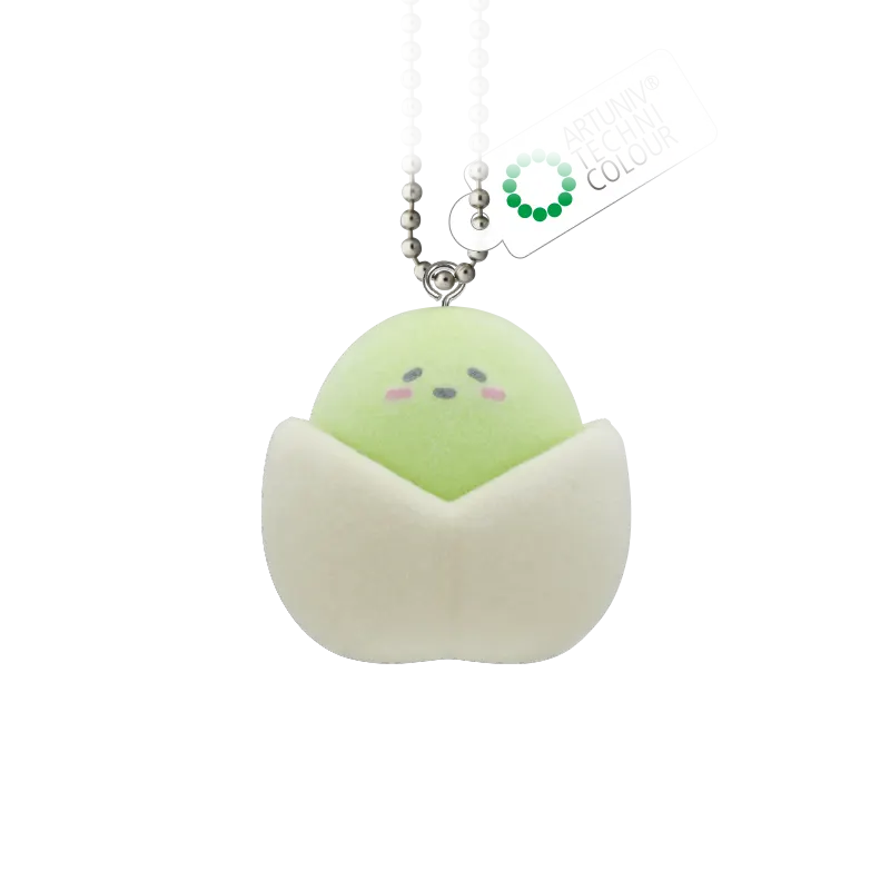 モチパンふわふわフロッキー ボールチェーンマスコット ラインナップ 5