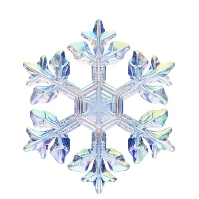 雪の結晶 チャームストラップ 星形樹枝Ⅲ
