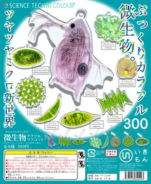 微生物アクリルマスコット アクリルマスコットの画像
