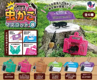 昆虫入り虫かごマスコット8の画像