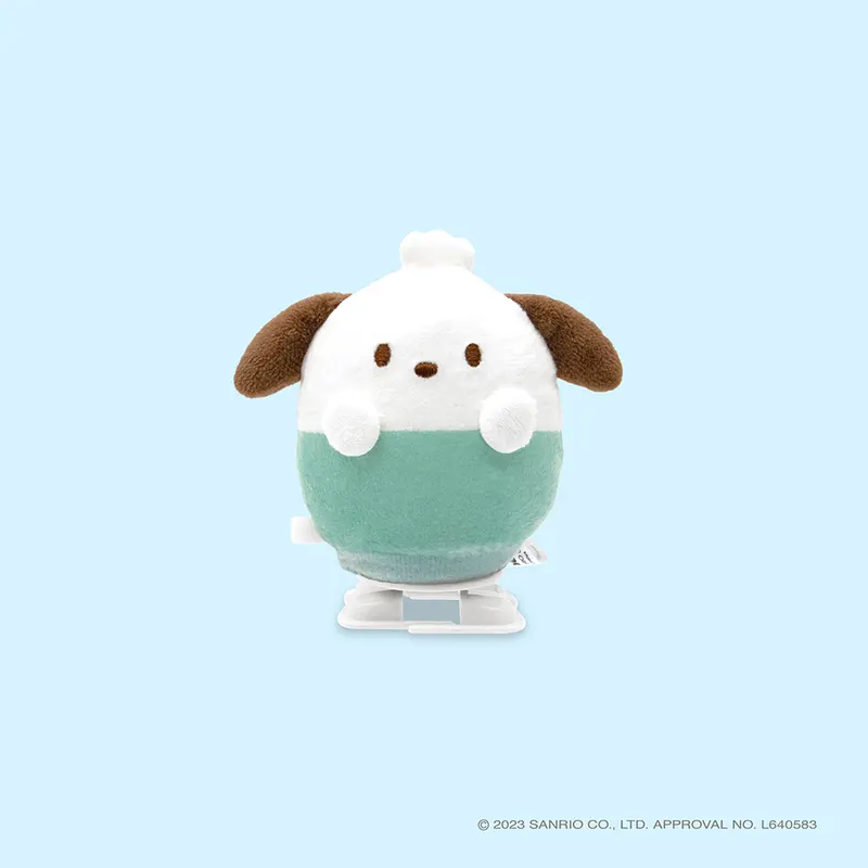 サンリオキャラクターズ ふにゅまるトコトコぬいぐるみ ポチャッコ