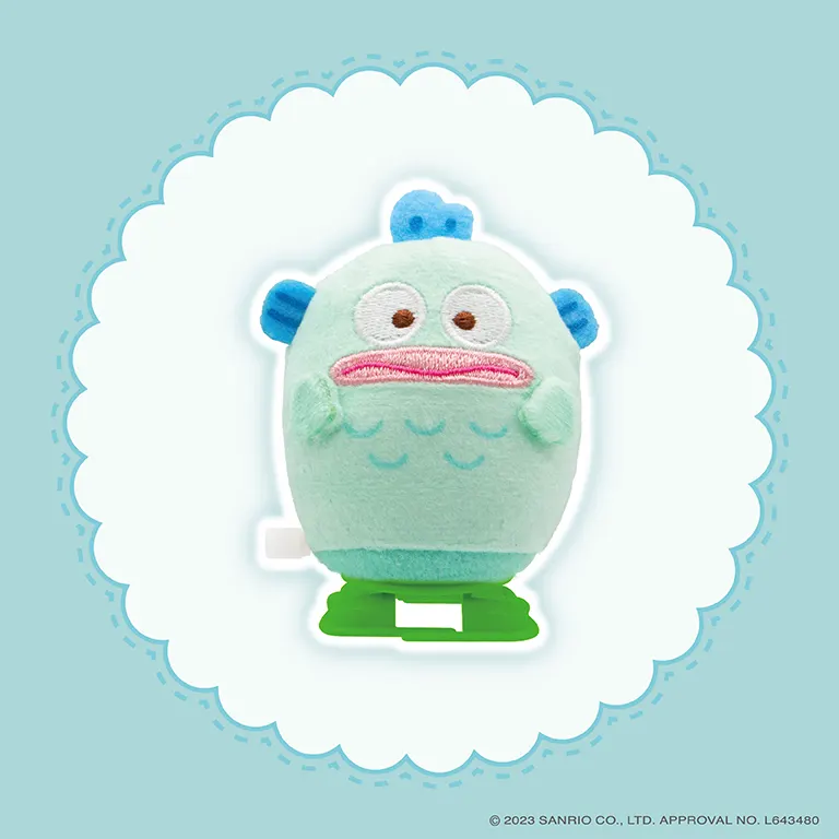 サンリオキャラクターズ ふにゅまるトコトコぬいぐるみ2 ハンギョドン