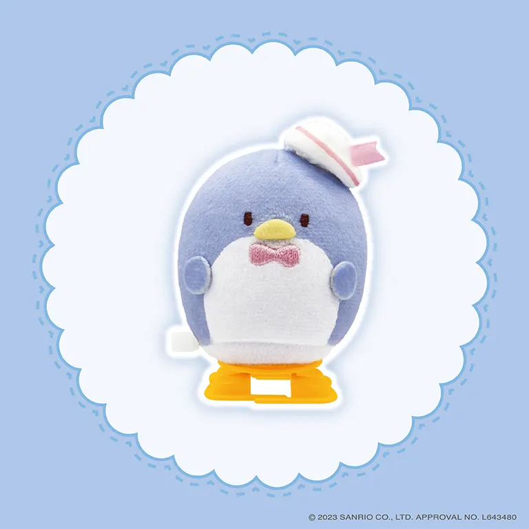 サンリオキャラクターズ ふにゅまるトコトコぬいぐるみ2 タキシードサム