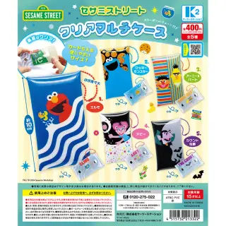 セサミストリート クリアマルチケースの画像