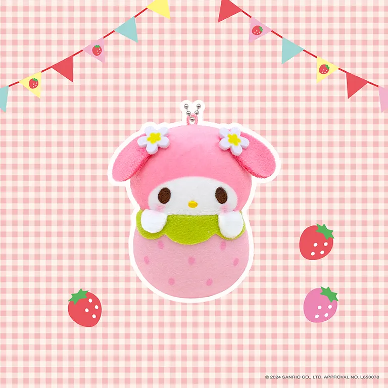 サンリオキャラクターズ いちごおくるみ マイメロディ