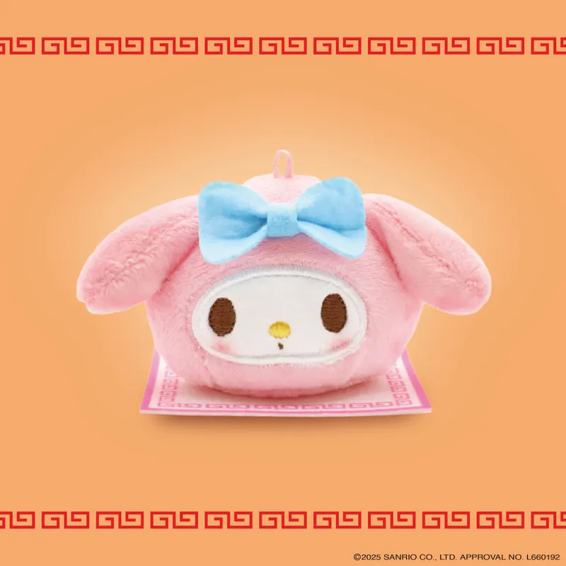 サンリオキャラクターズ 鳴らしてピッピ!音がなる♪マスコットぬいぐるみ〜肉まん風デザイン〜 ラインナップ 3