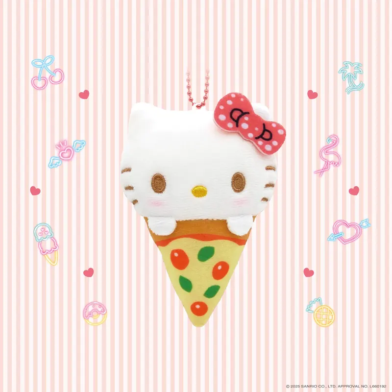 サンリオキャラクターズ ピザおくるみマスコット ラインナップ 2