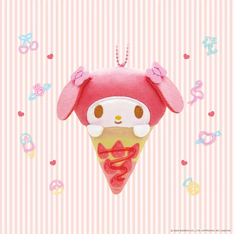 サンリオキャラクターズ ピザおくるみマスコット ラインナップ 3