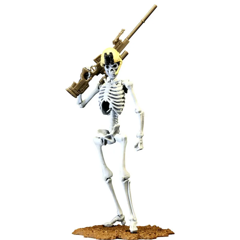 カプセルQキャラクターズ アーマード・アクション・スカル 戦え! ドクロマン「骸骨アメリカ兵DEVGRU（デブグル）」−本体編 ラインナップ 4
