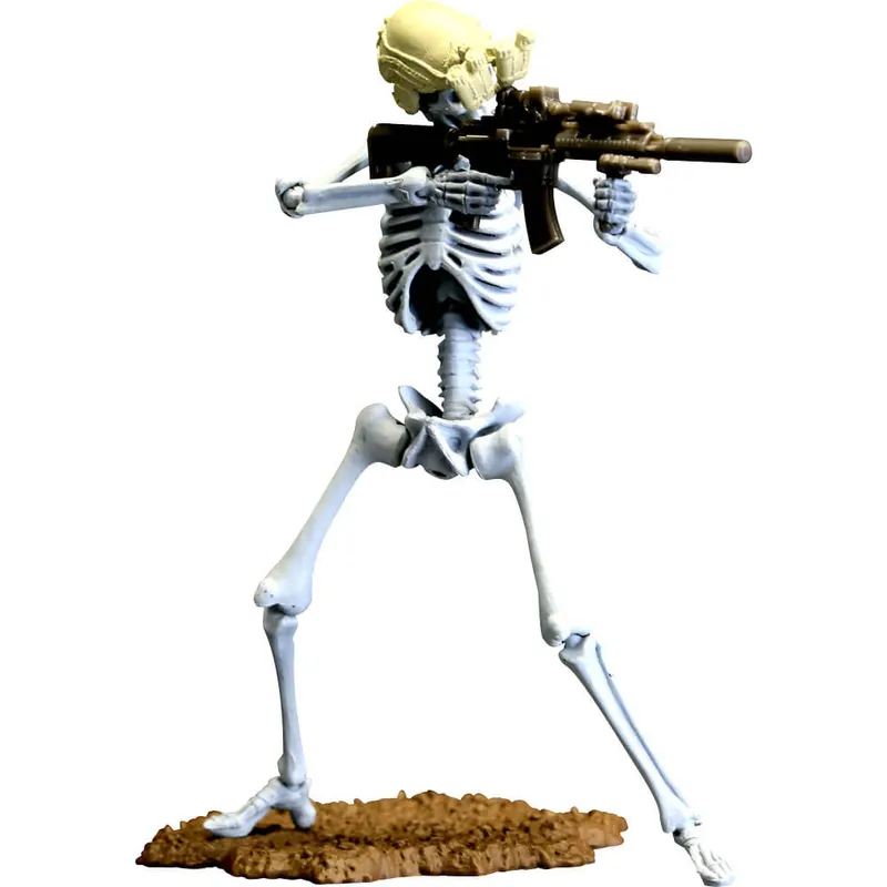 カプセルQキャラクターズ アーマード・アクション・スカル 戦え! ドクロマン「骸骨アメリカ兵DEVGRU（デブグル）」−本体編 ラインナップ 5