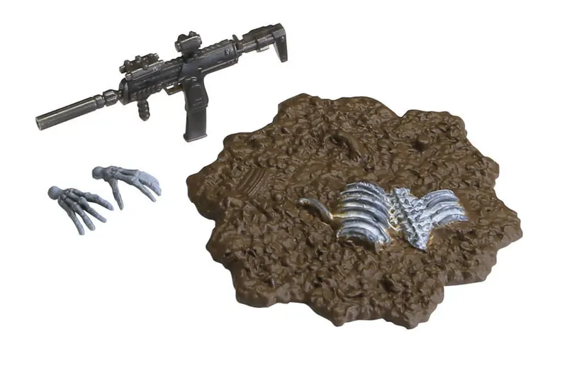 カプセルQキャラクターズ アーマード・アクション・スカル 戦え! ドクロマン「骸骨アメリカ兵DEVGRU（デブグル）」−武器編 ラインナップ 3